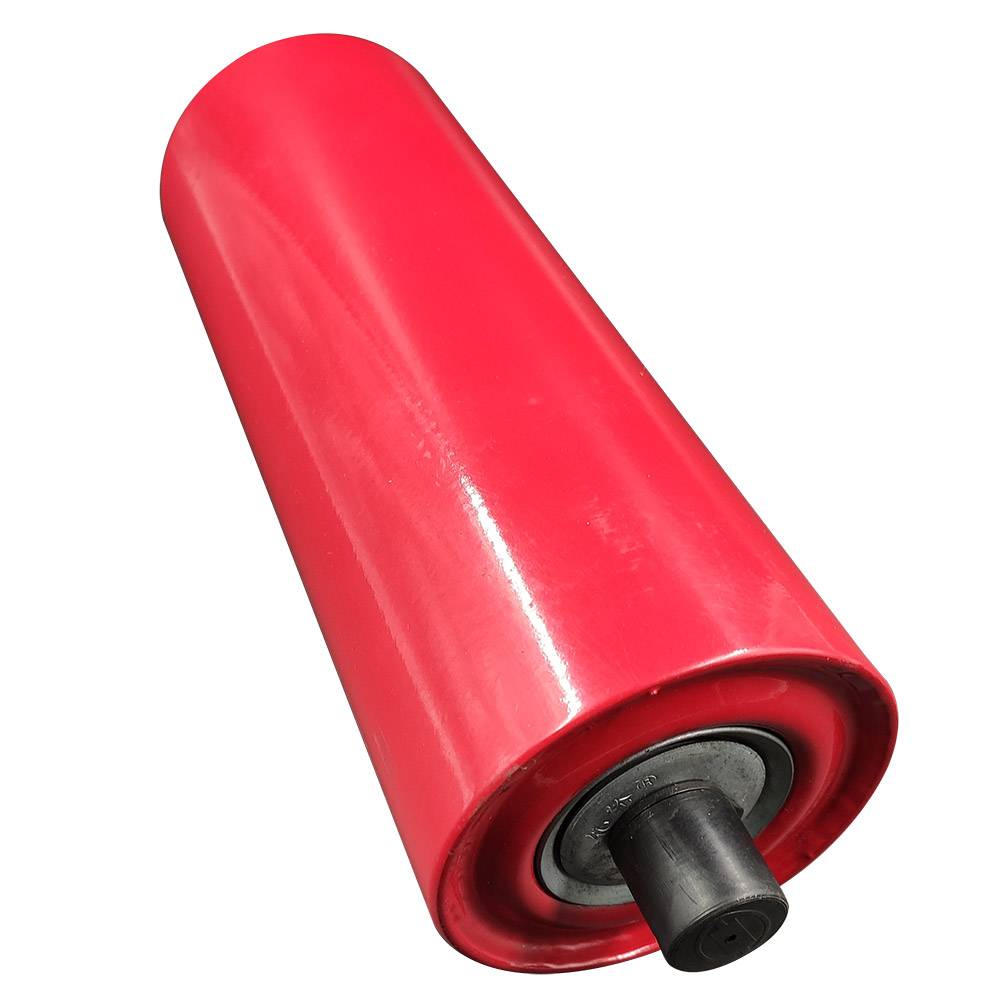 SINOCONVE Heavy-Duty Steel Impact Conveyor Idler Roller for Mining, Grain and Chemical Material Handling