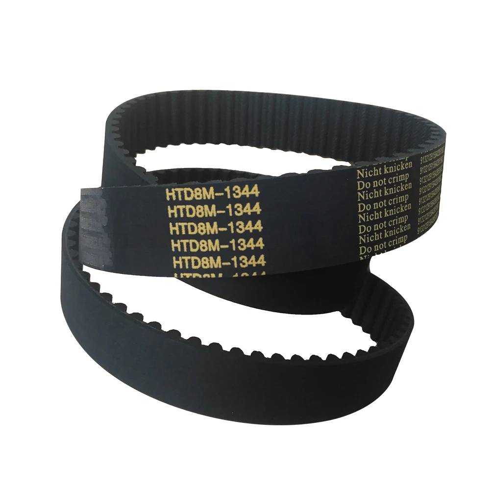 SINOCONVE HTD 8M 고무 타이밍 벨트 1056-8M, 1136-8M, 1160-8M (산업용 드라이브용)