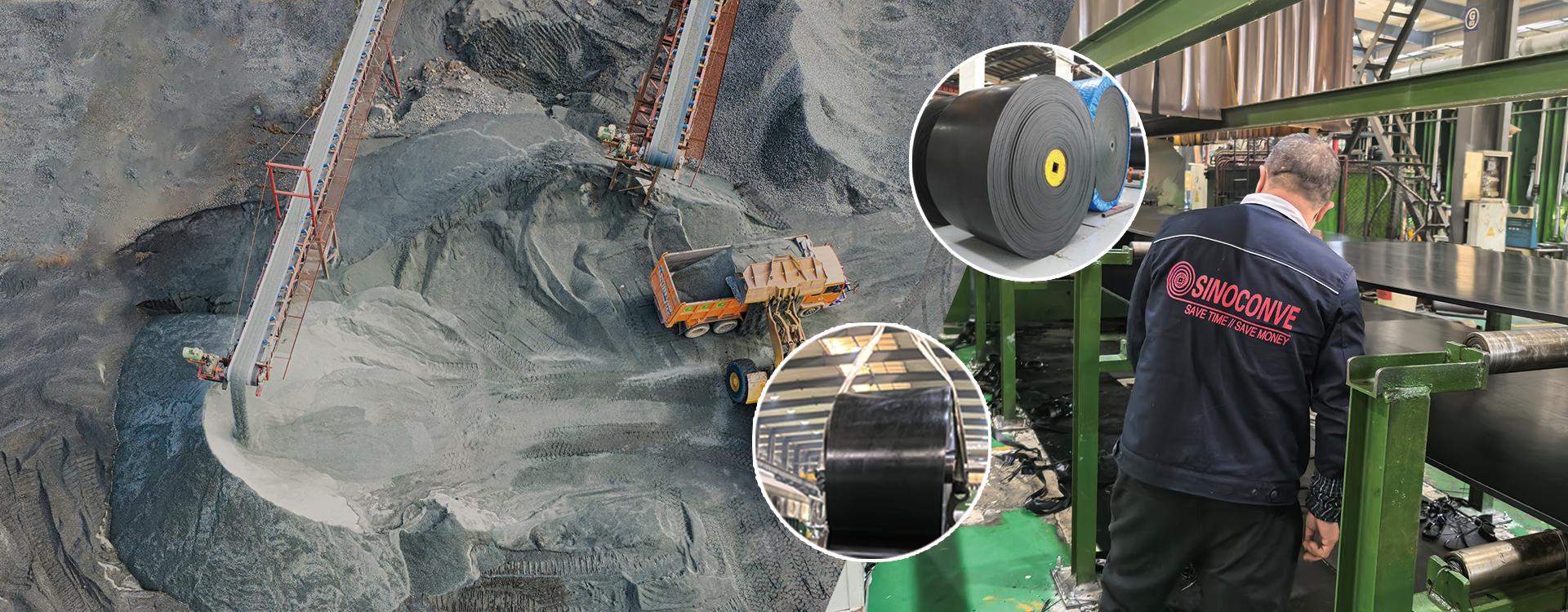 Conveyor belt solutions for heavy-duty industries