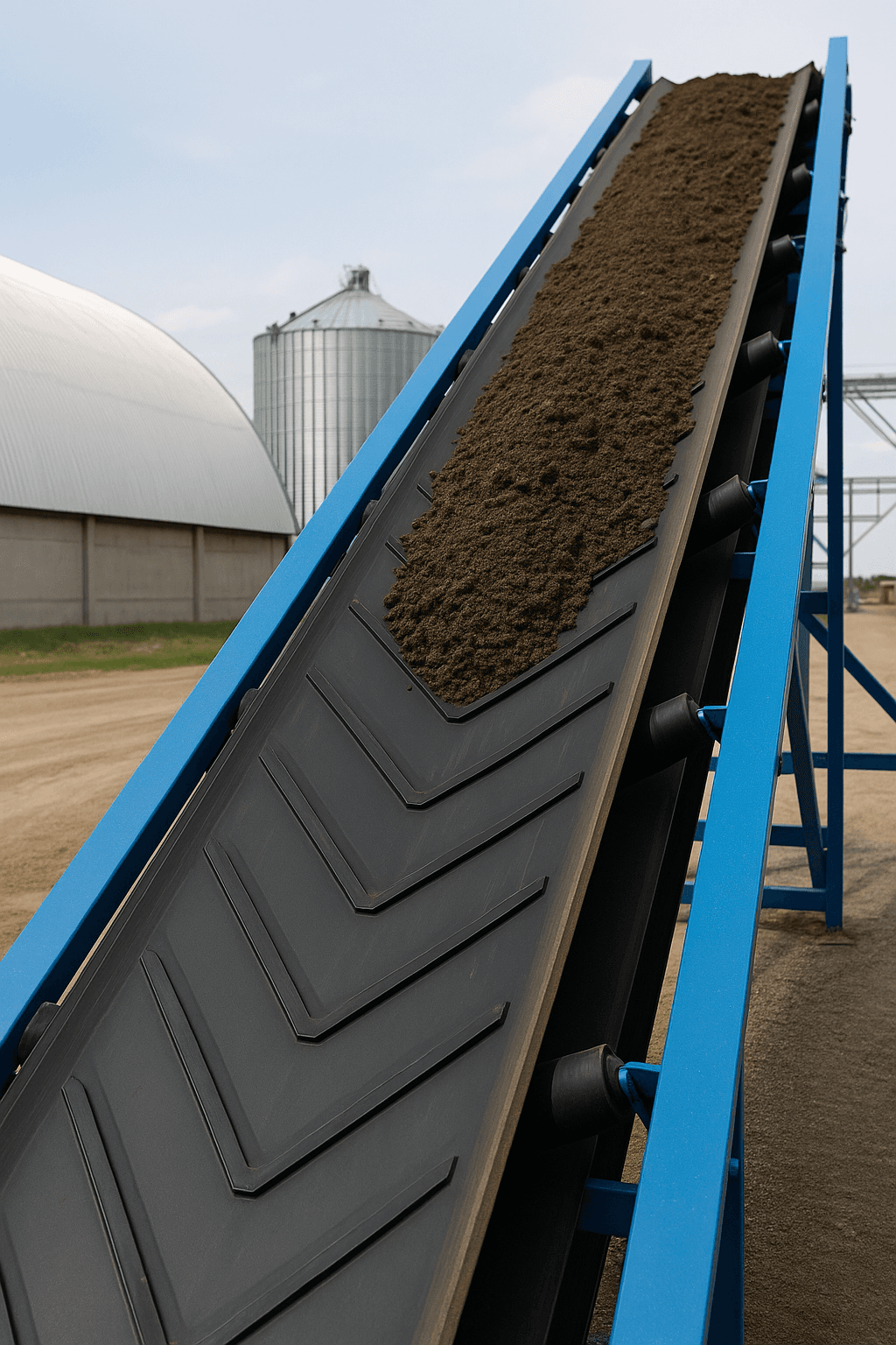 Chevron Conveyor Belts: Built for Steep Angles, Heavy Loads, and Zero Slippage