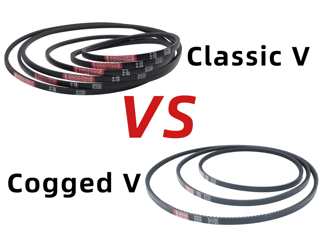 Classic V Belts vs Cogged: SINOCONVE's solutions