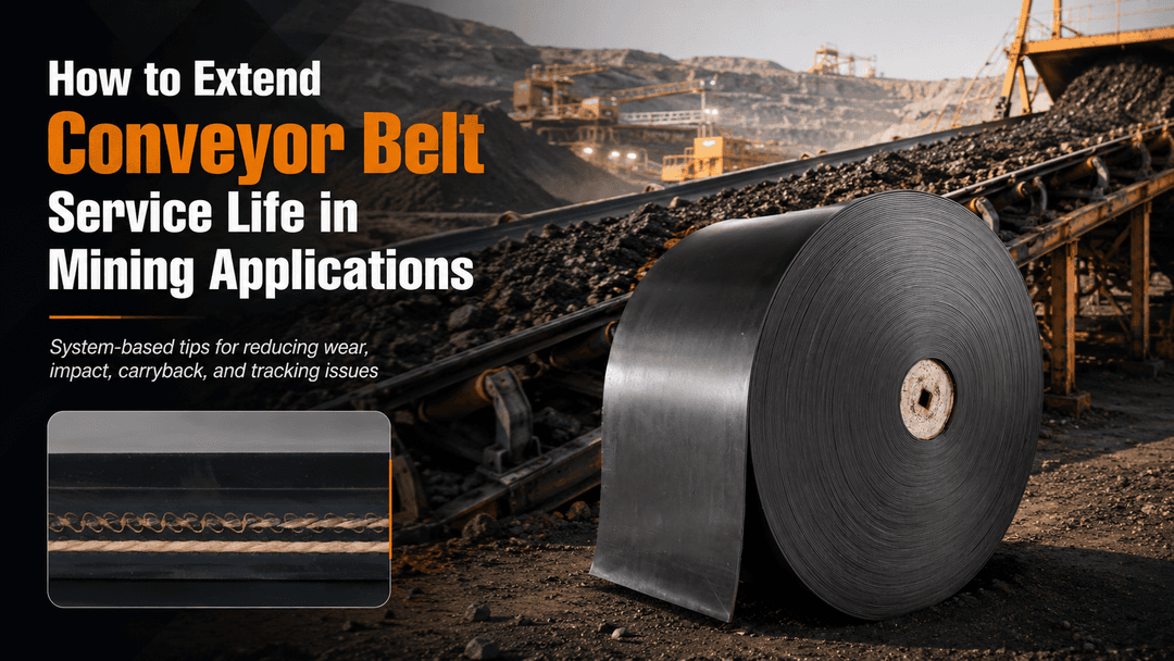 How to Extend Conveyor Belt Service Life in Mining Applications
