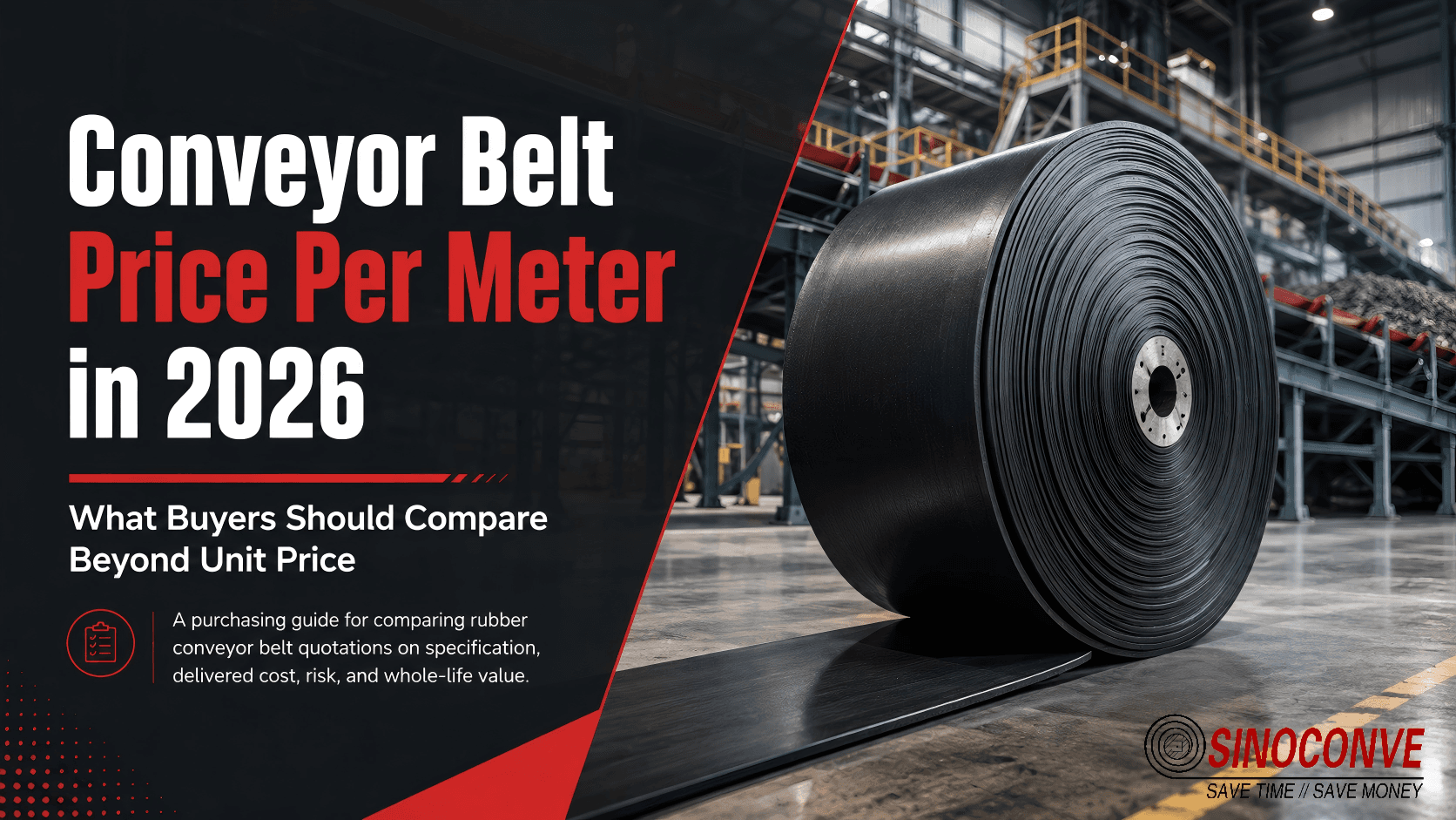 Conveyor Belt Price Per Meter in 2026: What Buyers Should Compare Beyond Unit Price
