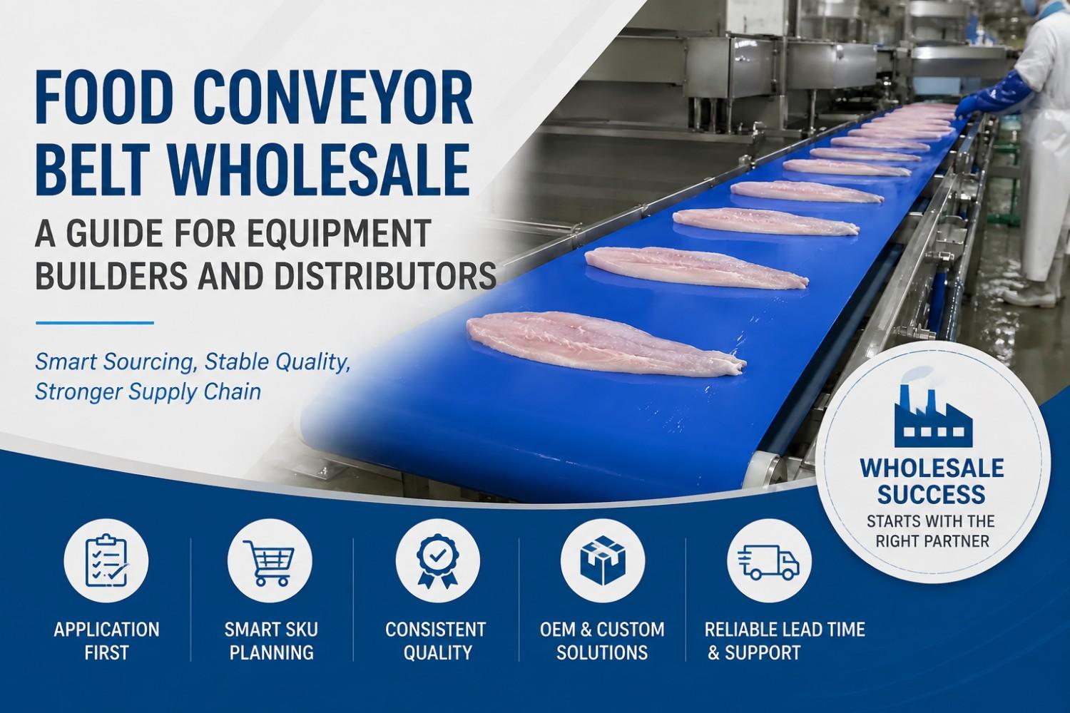 Food Conveyor Belt Wholesale Guide for Equipment Builders and Distributors