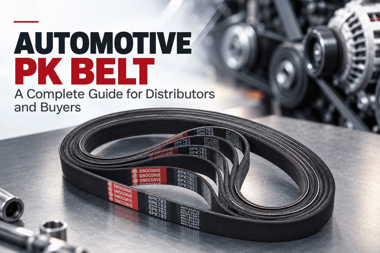 PK Belt Supplier for Automotive and Industrial Accessory Drives