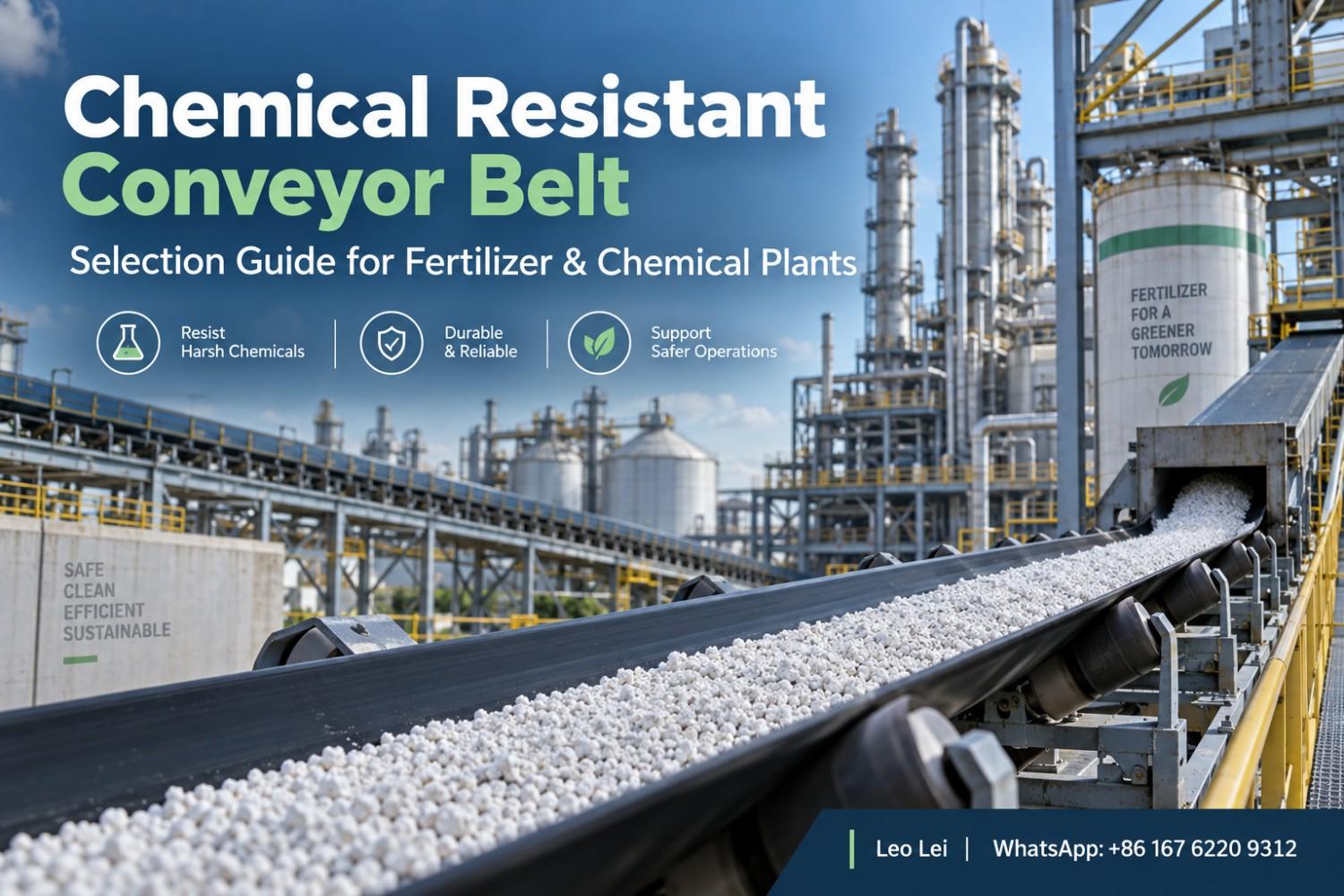 Conveyor Belts for Fertiliser and Chemical Plants: Compound Selection Guide (2026)