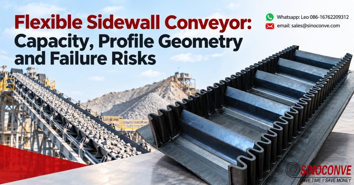 Flexible Sidewall Conveyor: Capacity, Profile Geometry and Failure Risks