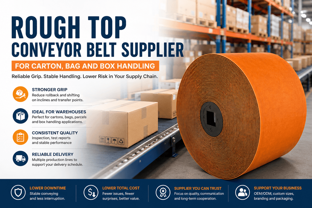 OEM PVC Conveyor Belt Manufacturer for Logistics Automation Equipment