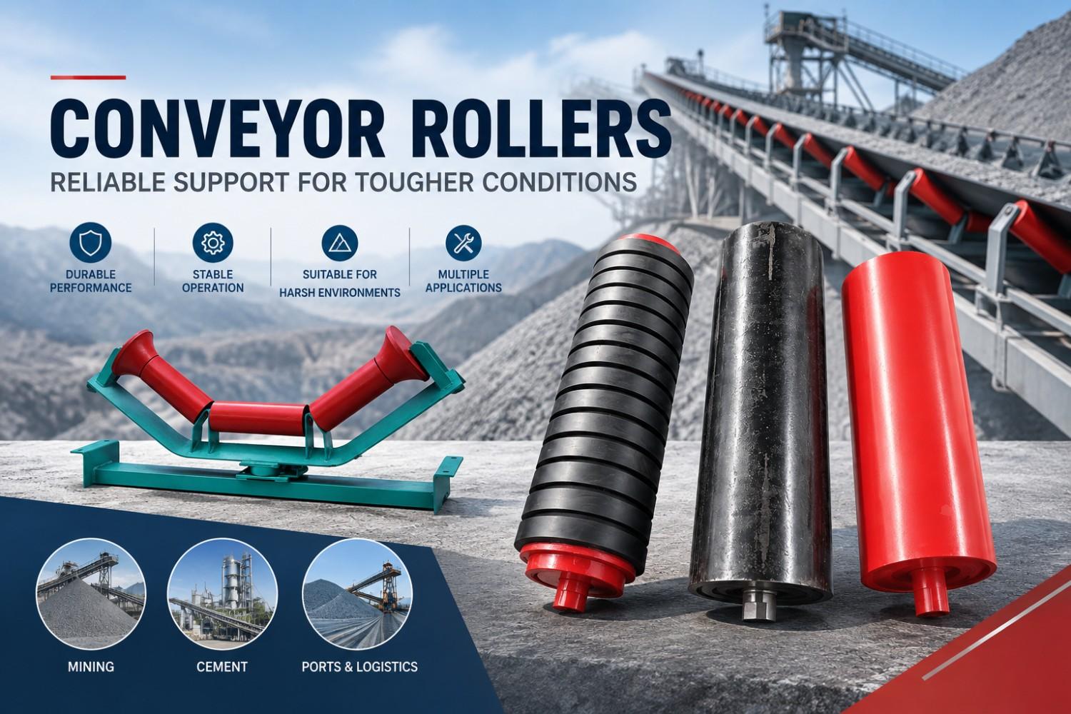 Sealed Conveyor Roller Manufacturer for Fine-Dust Industrial Environments