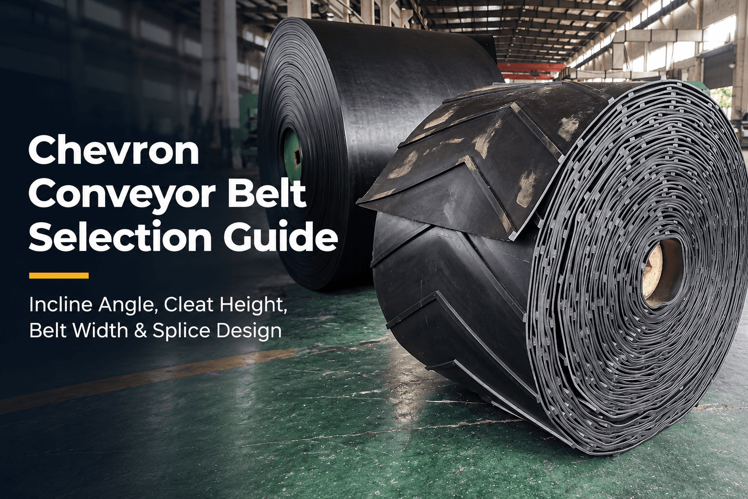 Chevron Conveyor Belt Ultimate Guide (2026): Types, Grades and How to Choose