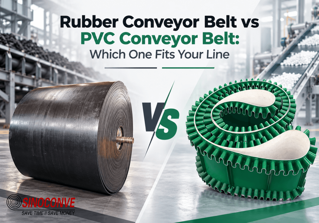 Rubber Conveyor Belt vs PVC Conveyor Belt: Which One Fits Your Line
