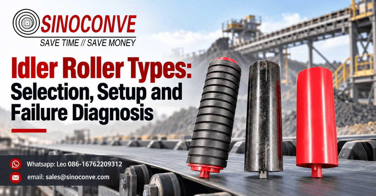 Idler Roller Types: Selection, Setup and Failure Diagnosis