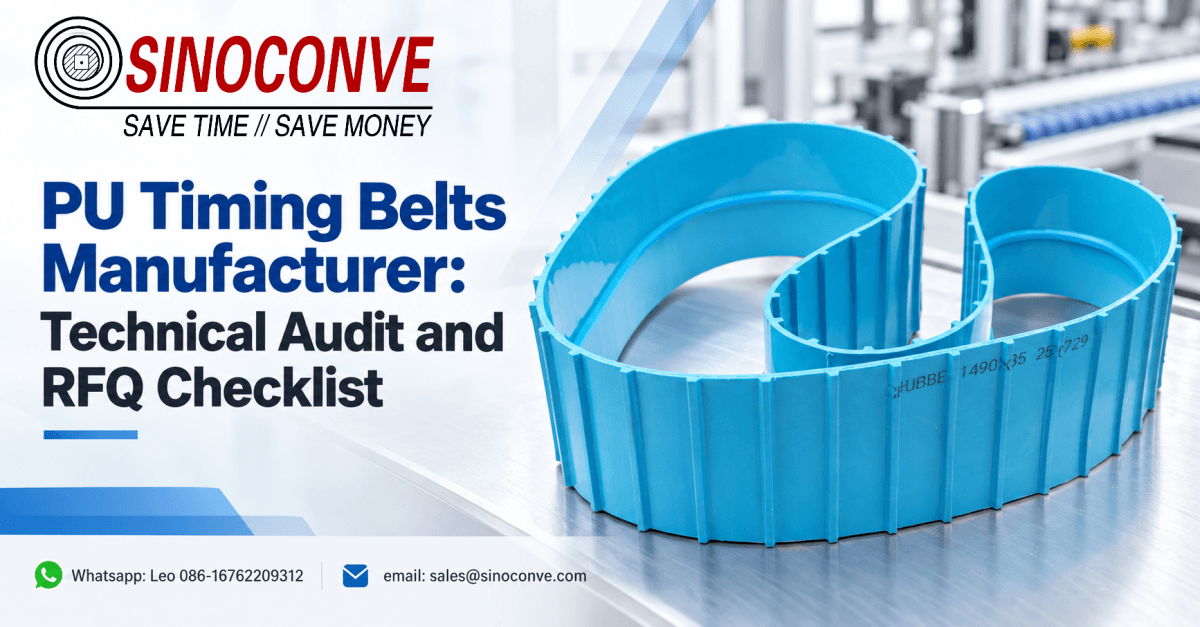 PU Timing Belts Manufacturer: Technical Audit and RFQ Checklist