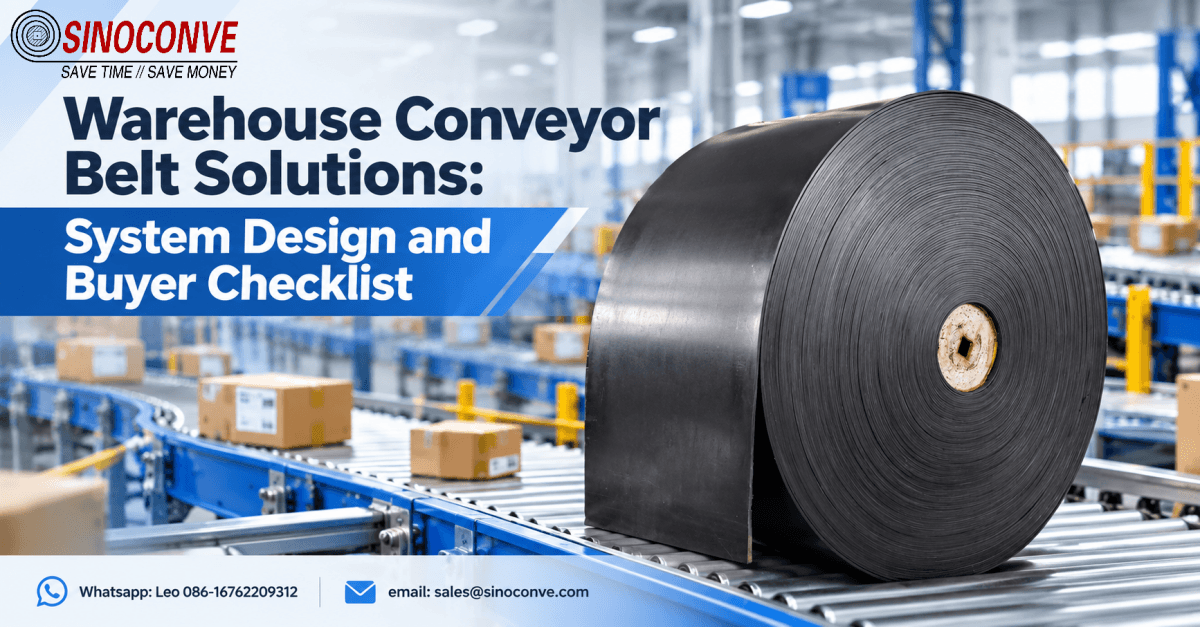 Warehouse Conveyor Belt Solutions: System Design and Buyer Checklist