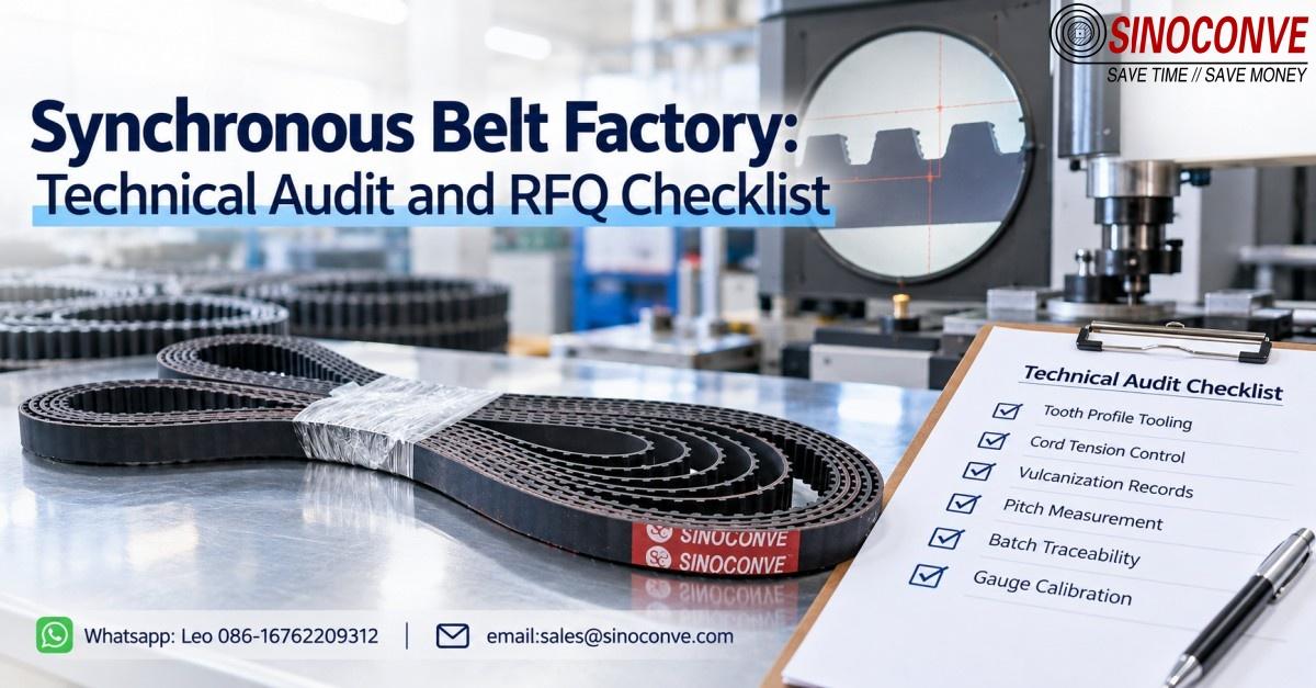 Synchronous Belt Factory: Technical Audit and RFQ Checklist