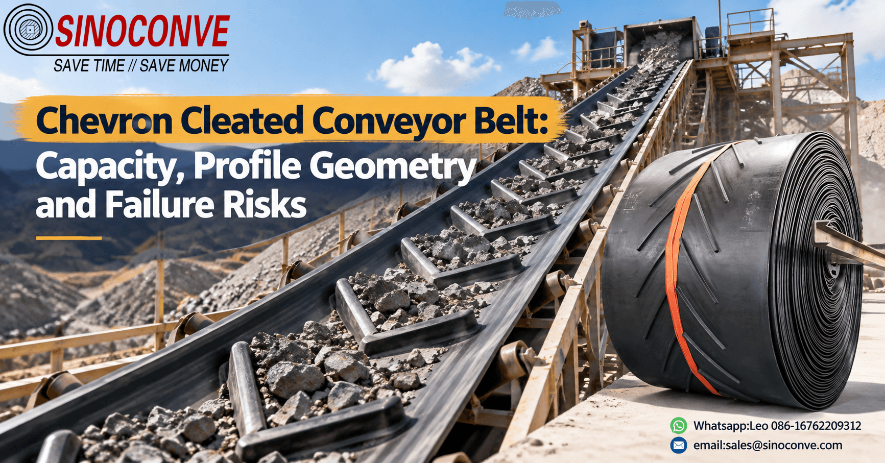 Chevron Cleated Conveyor Belt: Capacity, Profile Geometry and Failure Risks