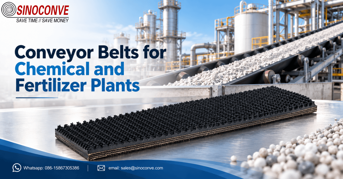 Conveyor Belts for Chemical and Fertilizer Plants