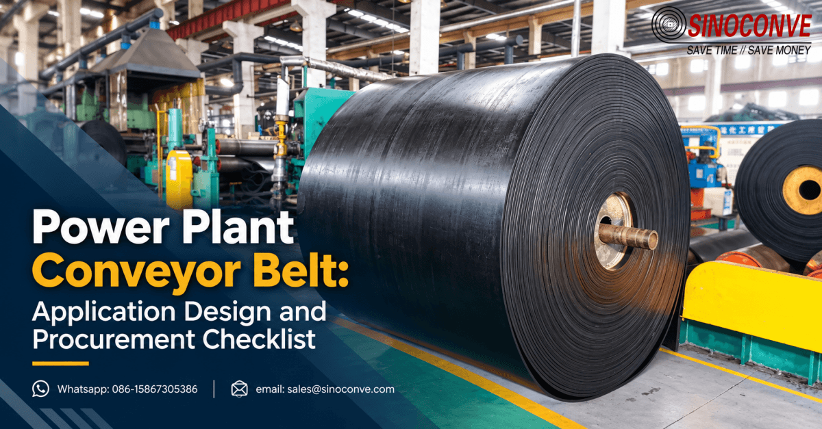 Power Plant Conveyor Belt: Application Design and Procurement Checklist
